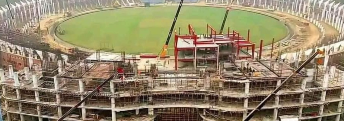 Pavilion at Gaddafi Stadium